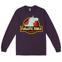 Plum Furaffic Forld Long Sleeve Tee - minhPixels