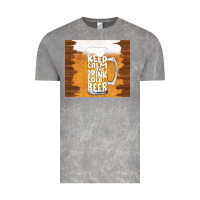 Cloud Rock keep calm and drink cold beer Vintage Tee - TumblerDesignByShophia