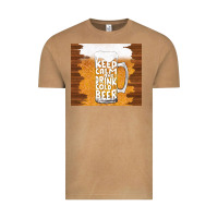 Vintage Camel keep calm and drink cold beer Vintage Tee - TumblerDesignByShophia