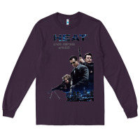 Plum heat movie heat movie heat movie heat movie heat movie heat movie heat Long Sleeve Tee - minhPixels