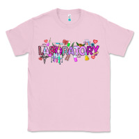 Bubblegum Pink Valentine Laboratory Classic Tee - CowhideDigitalArt