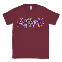 Burgundy Valentine Laboratory Classic Tee - CowhideDigitalArt