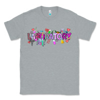 Heather Grey Valentine Laboratory Classic Tee - CowhideDigitalArt