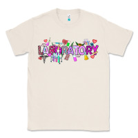 Natural Valentine Laboratory Classic Tee - CowhideDigitalArt
