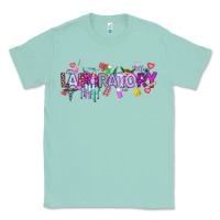 Seafoam Valentine Laboratory Classic Tee - CowhideDigitalArt
