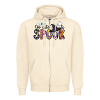 Sandshell too cute to spook Zipper Hoodie - CowhideDigitalArt