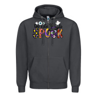Smoke too cute to spook Zipper Hoodie - CowhideDigitalArt