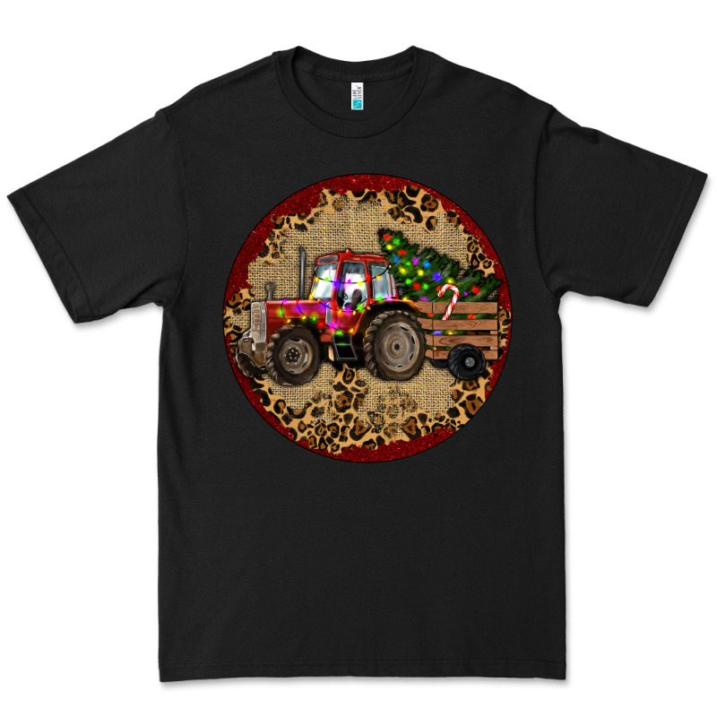 Christmas Tractor Premium Tee by RanaPortraitStore | Teevron