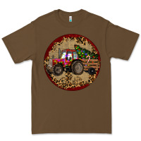 Cacao Christmas Tractor Premium Tee - RanaPortraitStore