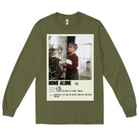 Army Green Home Alone Alternative Poster Art Movie Large (1) Classic . Long Sleeve Tee - minhPixels