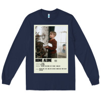 Navy Home Alone Alternative Poster Art Movie Large (1) Classic . Long Sleeve Tee - minhPixels
