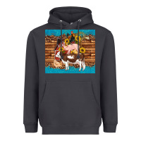 Western Farm Cow Pig Rooster Chick Farm Chicken Barn Heavyweight Hoodie | Teevron