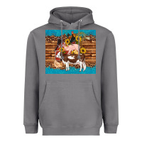 Storm western farm cow pig rooster chick farm chicken barn Heavyweight Hoodie - Artiststas