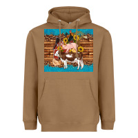 Toasted Coconut western farm cow pig rooster chick farm chicken barn Heavyweight Hoodie - Artiststas