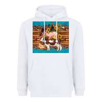 White western farm cow pig rooster chick farm chicken barn Heavyweight Hoodie - Artiststas