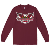 Burgundy carolina thunderbirds Long Sleeve Tee - minhPixels