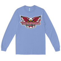 Colony Blue carolina thunderbirds Long Sleeve Tee - minhPixels