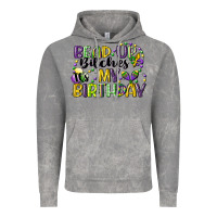 Cloud Rock bead up bitches itsmy birthday cg (1) Vintage Hoodie - CowGirlArtShop