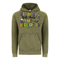 Vintage Olive bead up bitches itsmy birthday cg (1) Vintage Hoodie - CowGirlArtShop
