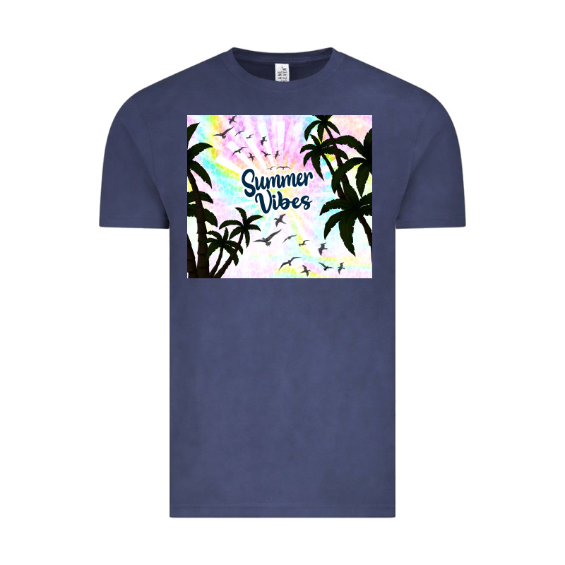 Summer Vibes With Birds Vintage Tee by TumblerDesignByShophia | Teevron