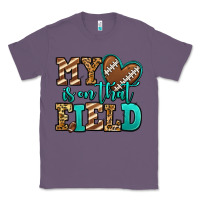 Lavender my heart is on that field american football Classic Tee - Jasminsmagicworld