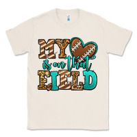 Natural my heart is on that field american football Classic Tee - Jasminsmagicworld