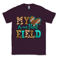 Plum my heart is on that field american football Classic Tee - Jasminsmagicworld