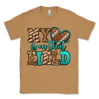 Toasted Coconut my heart is on that field american football Classic Tee - Jasminsmagicworld