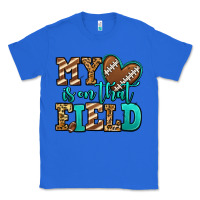 True Royal my heart is on that field american football Classic Tee - Jasminsmagicworld