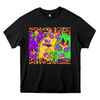 Black mardi gras Heavy Core Tee - JahusDesignShop