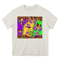 Cream mardi gras Heavy Core Tee - JahusDesignShop