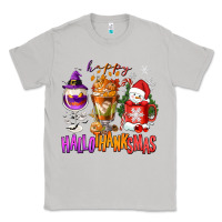 Moon Dust Happy Hallothanksmas wine glass and coffee Classic Tee - NancyCooperArtShop