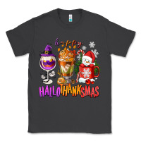 Smoke Happy Hallothanksmas wine glass and coffee Classic Tee - NancyCooperArtShop