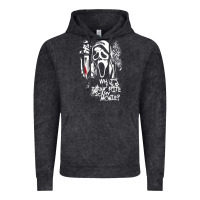 Vintage Black Scream Favorite Scary Movie Vintage Hoodie - minhPixels