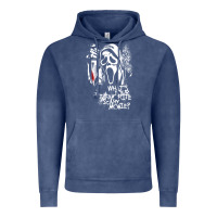 Vintage Denim Scream Favorite Scary Movie Vintage Hoodie - minhPixels