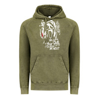 Vintage Olive Scream Favorite Scary Movie Vintage Hoodie - minhPixels
