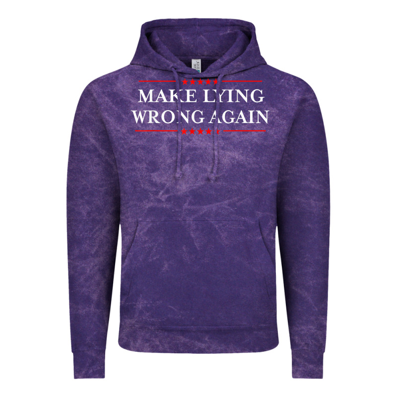 Make Lying Wrong Again   Gift Resist Racism Antitrump Vintage Hoodie by minhPixels | Teevron