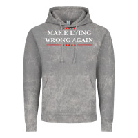 Cloud Rock Make Lying Wrong Again   Gift Resist Racism AntiTrump Vintage Hoodie - minhPixels