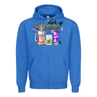 True Royal Drink Up Witches Zipper Hoodie - CowhideDigitalArt