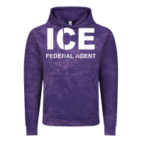 Cloud Purple ICE Federal Agent Halloween Costume Police Immigration Shirt Vintage Hoodie - minhPixels