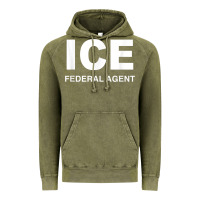Vintage Olive ICE Federal Agent Halloween Costume Police Immigration Shirt Vintage Hoodie - minhPixels