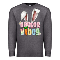 Charcoal Heather easter vibes Premium Sweatshirt - Artiststas