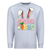 Heather Grey easter vibes Premium Sweatshirt - Artiststas
