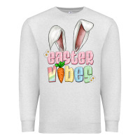 Oatmeal Heather easter vibes Premium Sweatshirt - Artiststas
