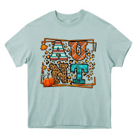 Arona Fall Autumn Leopard Aunt Heavy Core Tee - LillyAllenDesigns