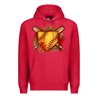 Cardinal softball home plate Premium Hoodie - Jasminsmagicworld