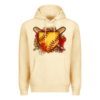 Softball Home Plate Premium Hoodie | Teevron
