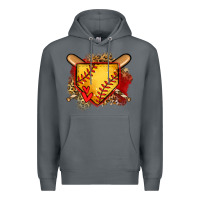 Rock softball home plate Premium Hoodie - Jasminsmagicworld