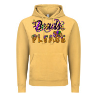 Vintage Mustard beads please Vintage Hoodie - CowGirlArtShop