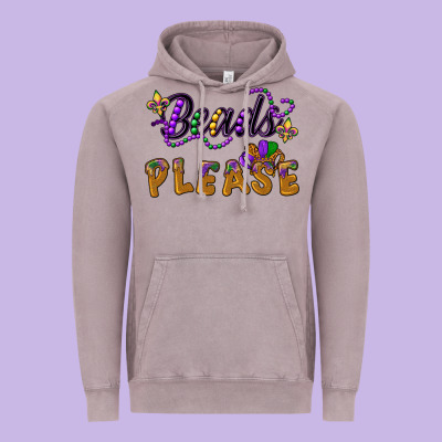 Beads Please Vintage Hoodie Designed By Cowgirlartshop